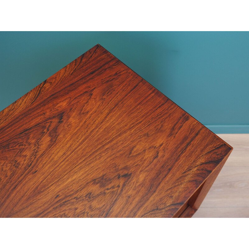 Vintage rosewood chest of drawers Denmark 1970s