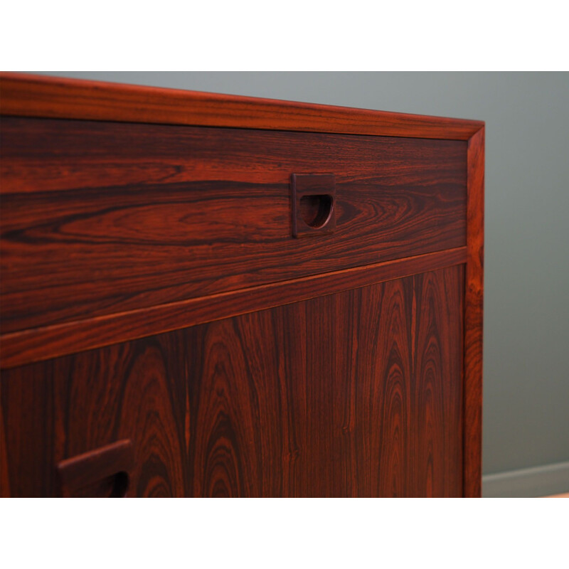 Vintage rosewood chest of drawers Denmark 1970s