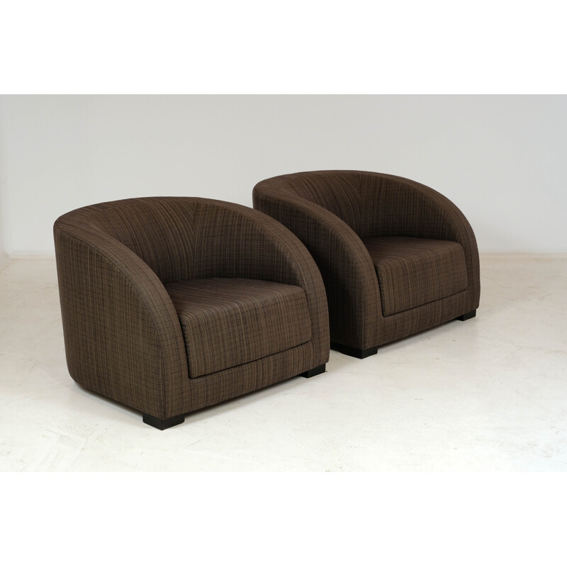 Pair of Essex armchairs by Armani Casa 