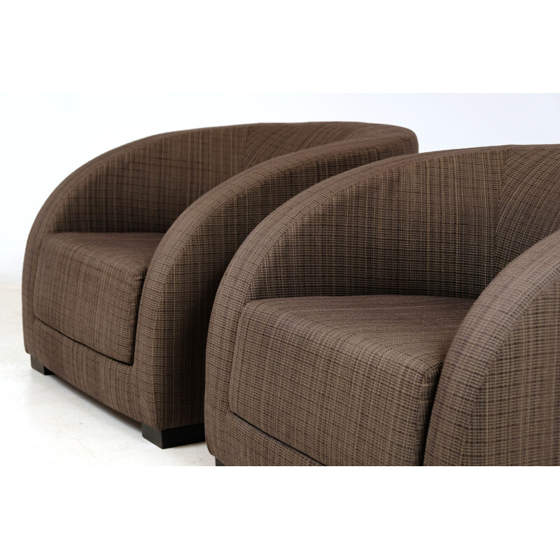 Pair of Essex armchairs by Armani Casa 