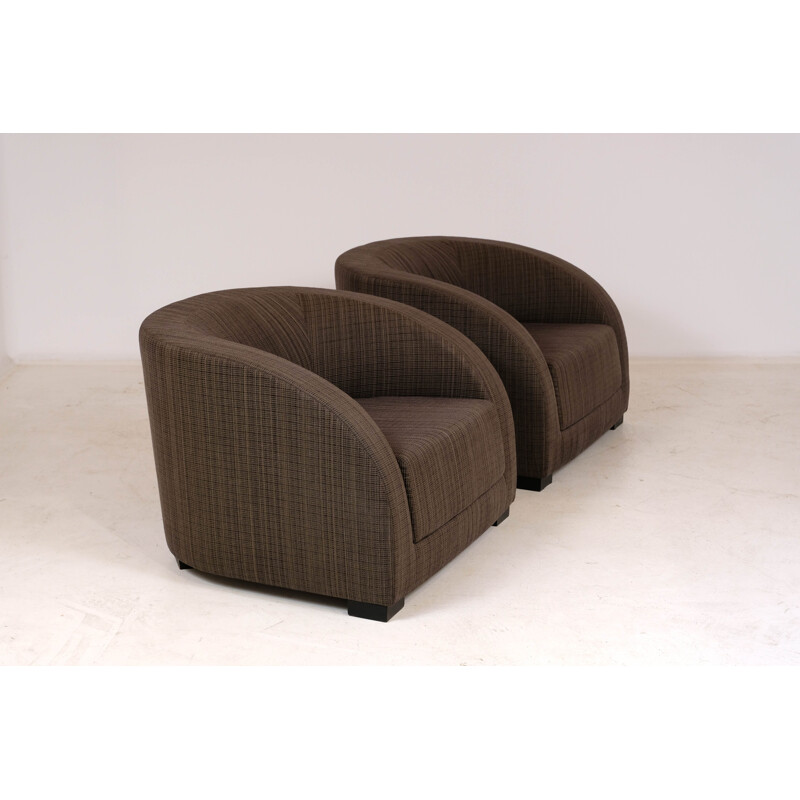Pair of Essex armchairs by Armani Casa 