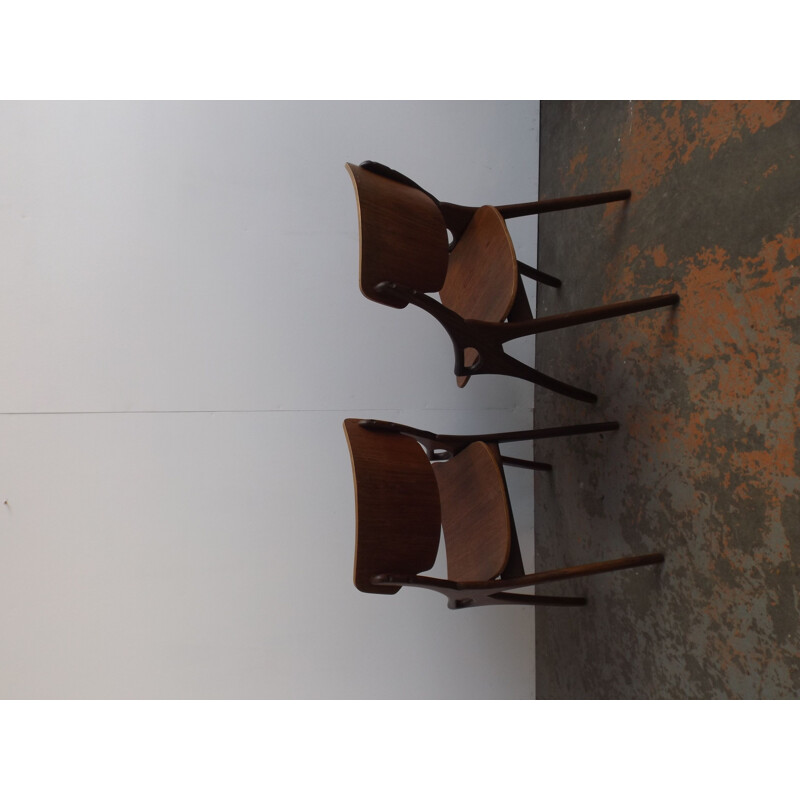 Paire de chaises vintage par Mogens Kold