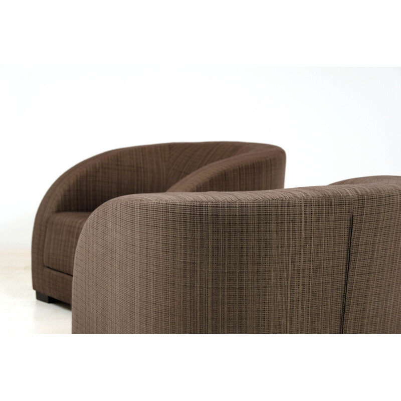 Pair of Essex armchairs by Armani Casa 