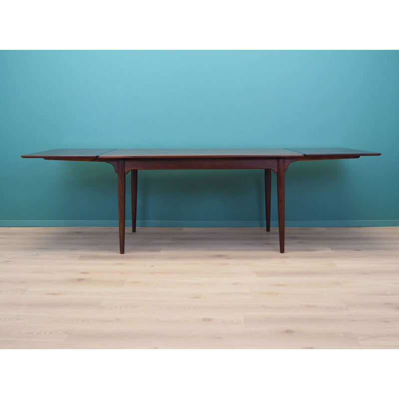 Vintage rosewood table by Omann Jun Denmark 1960s