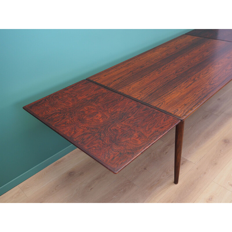 Table vintage en palissandre par Omann Jun Danemark 1960