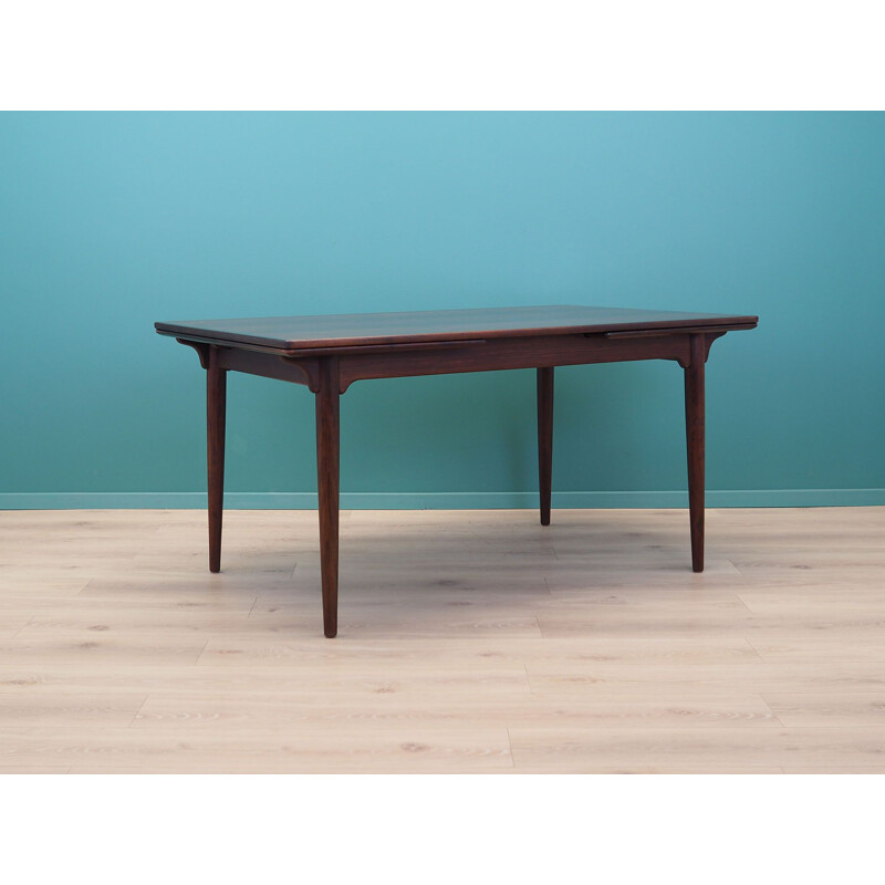 Vintage rosewood table by Omann Jun Denmark 1960s