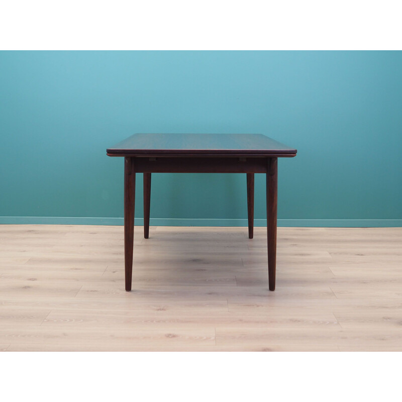 Vintage rosewood table by Omann Jun Denmark 1960s