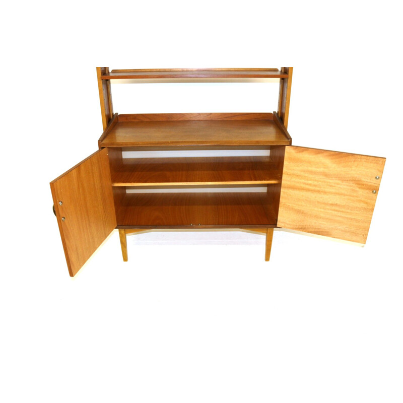 Vintage Swedish teak desk 1960s