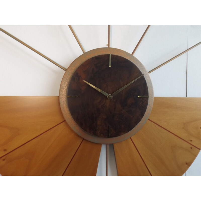 Vintage wall clock by Diamantini and Domeniconi