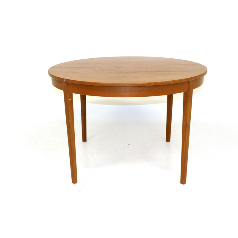 Vintage Swedish teak table 1960s