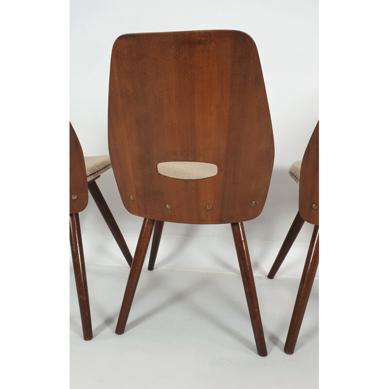Set of 4 vintage chairs from Tatra 1960s