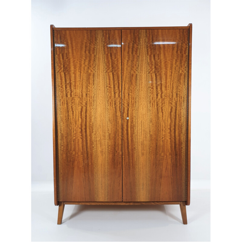 Vintage walnut cabinet from Tatra 1970s