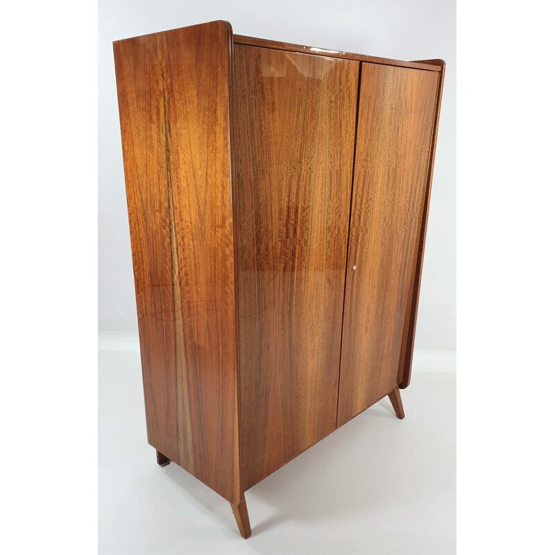 Vintage walnut cabinet from Tatra 1970s