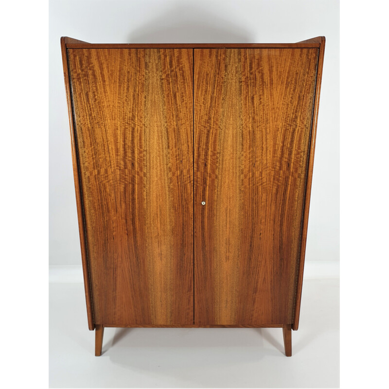 Vintage walnut cabinet from Tatra 1970s