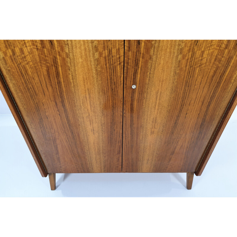 Vintage walnut cabinet from Tatra 1970s