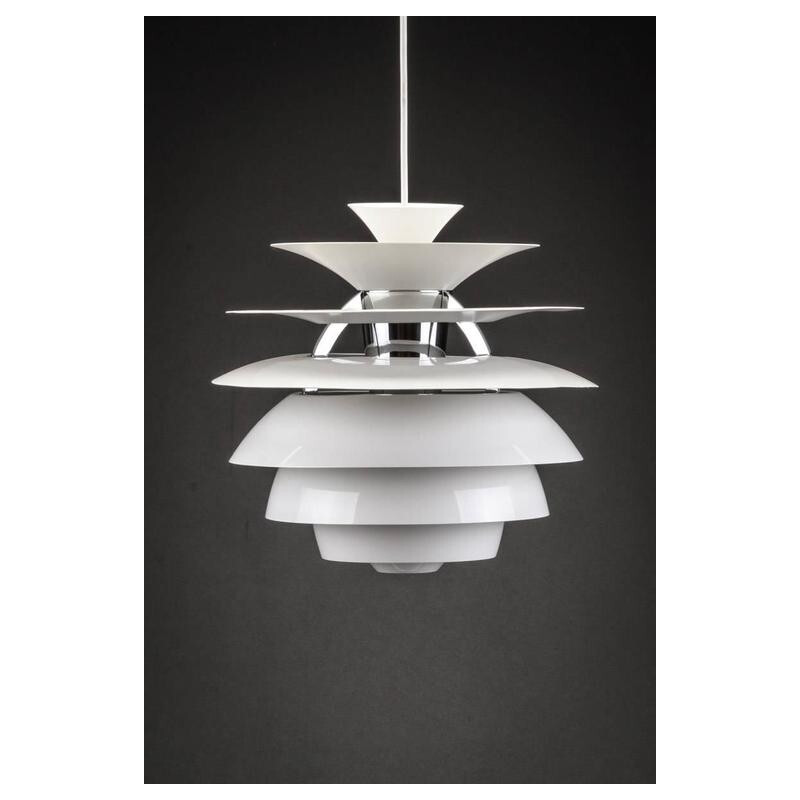 Louis Poulsen '"Snowball" hanging lamp in aluminum, Poul HENNINGSEN - 1990s