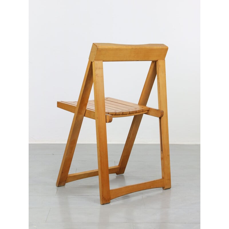 Vintage folding chair by Aldo Jacober & Bazzani Italy