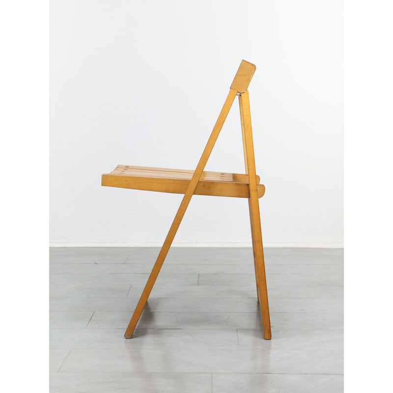 Vintage folding chair by Aldo Jacober & Bazzani Italy