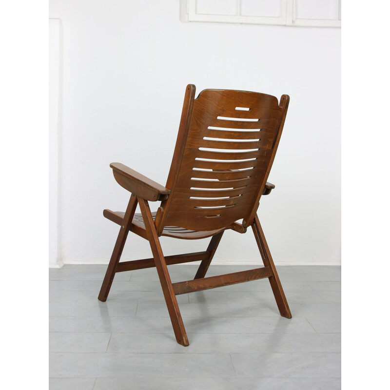 Vintage armchair folding  in 5 positions