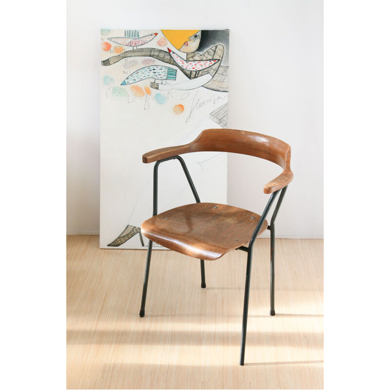 Vintage chair by Niko Kralj 1970s