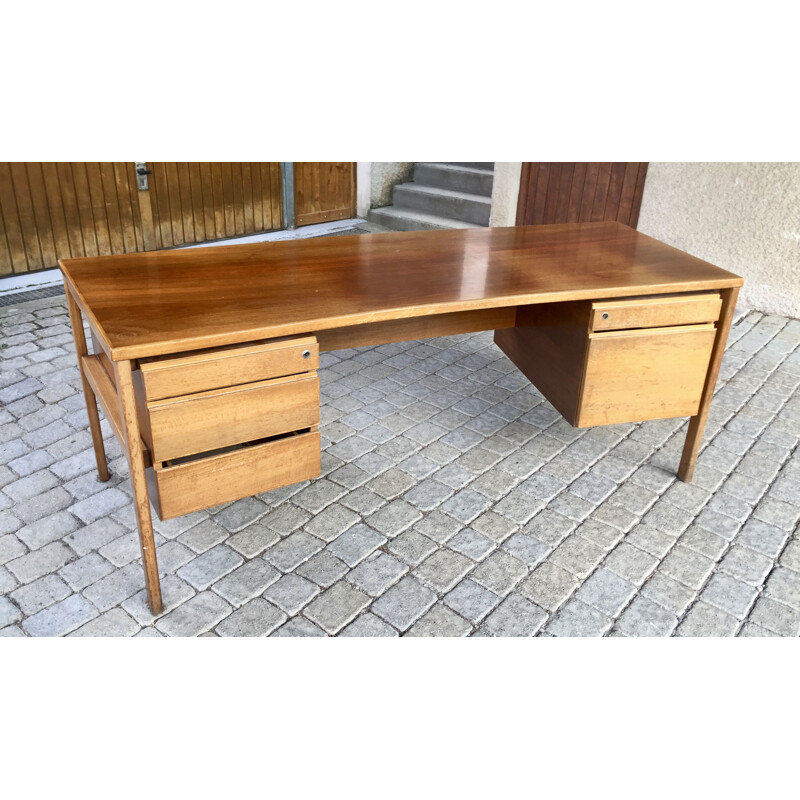 Vintage executive desk  mahogany
