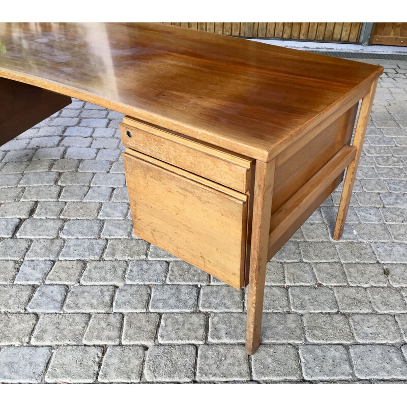 Vintage executive desk  mahogany