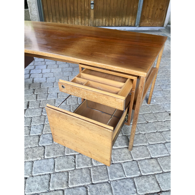 Vintage executive desk  mahogany