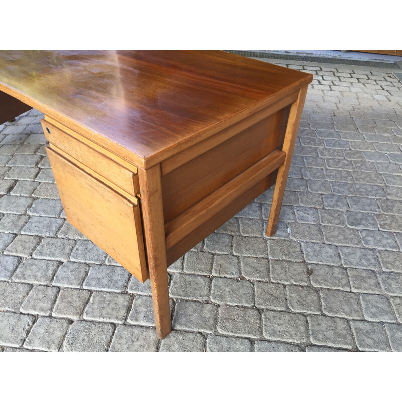 Vintage executive desk  mahogany