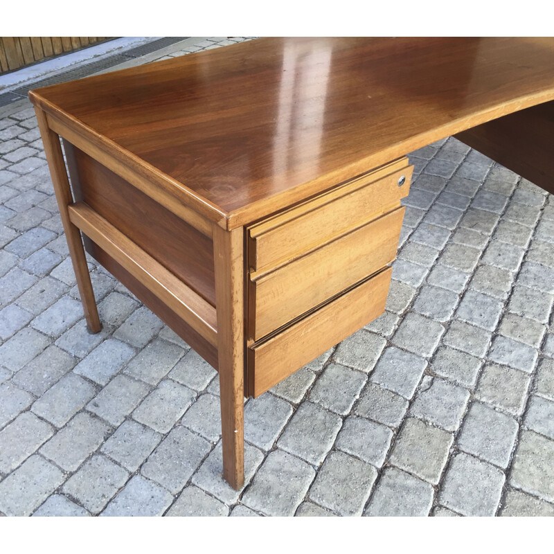 Vintage executive desk  mahogany