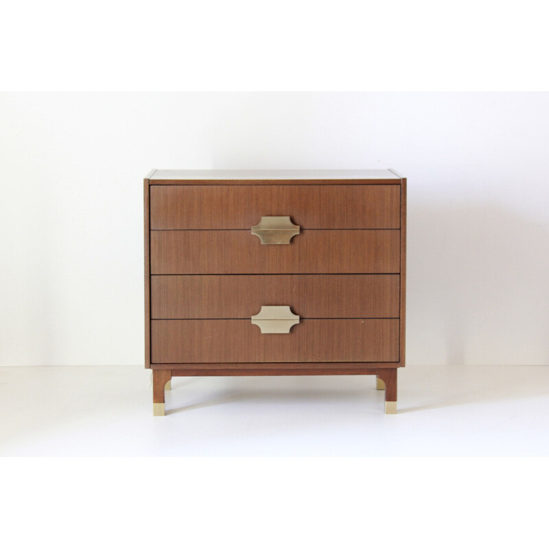 Vintage chest of drawers mahogany  1950s