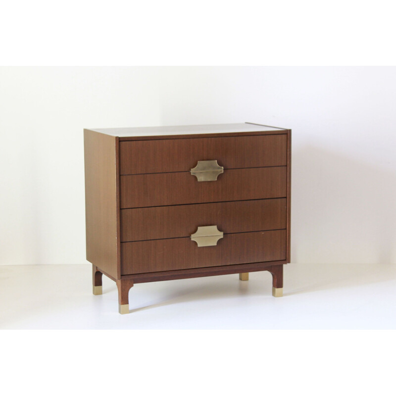 Vintage chest of drawers mahogany  1950s