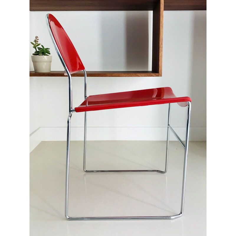 Paar vintage stoelen Italië 1980