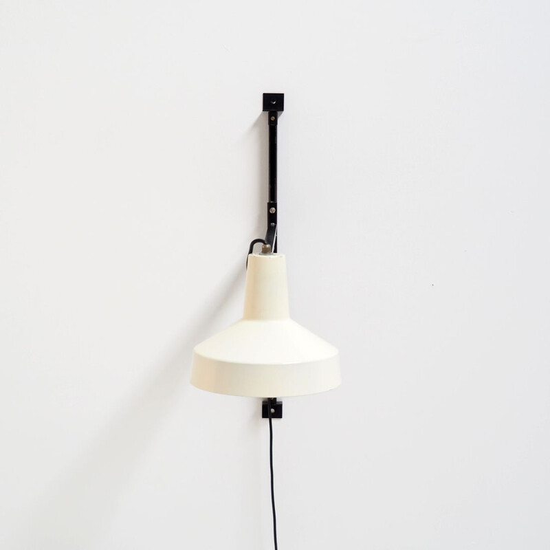 Vintage wall lamp by Niek Hiemstra for Hiemstra Evolux 1960s