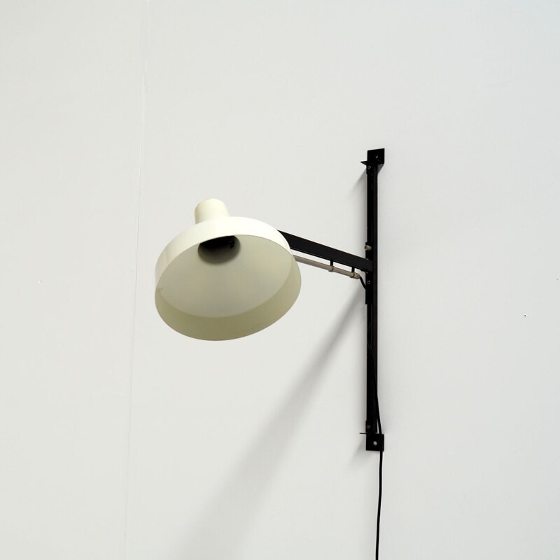 Vintage wall lamp by Niek Hiemstra for Hiemstra Evolux 1960s