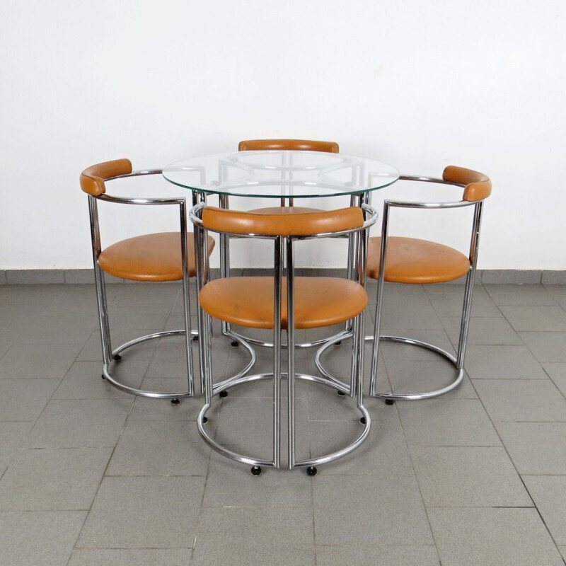 Vintage table and chairs 1970s