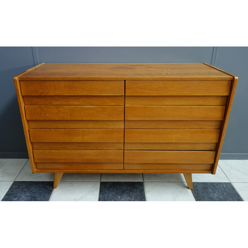 Vintage 8 drawer chest Jiroutek 1969s