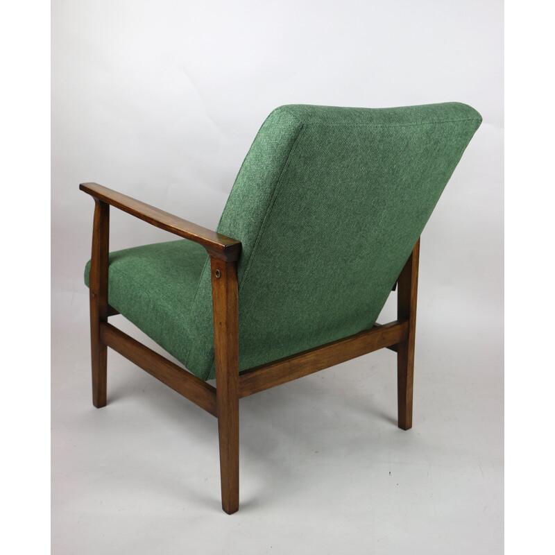 Vintage green armchair 1970s