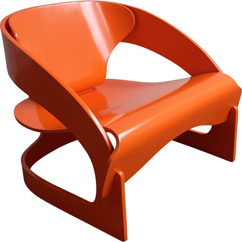 Vintage lounge chair by Kartell 1965s