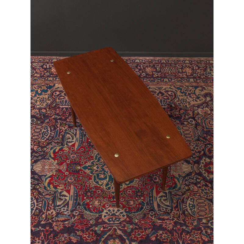 Vintage coffee table with solid frame Germany 1960s