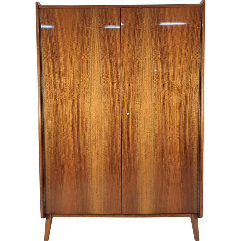 Vintage walnut cabinet from Tatra 1970s