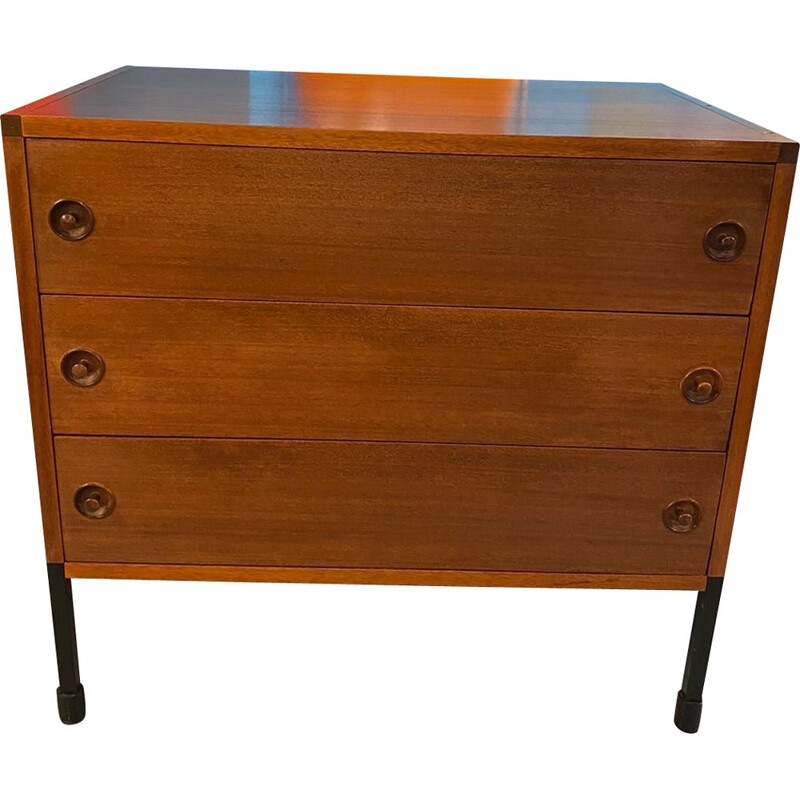 Vintage small chest of drawers by André Motte