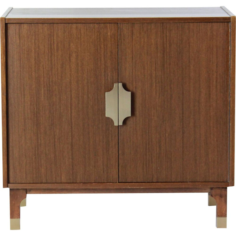 Piccola credenza vintage in mogano 1950