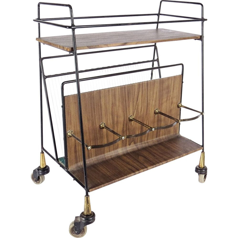 Vintage serving cart, 1970