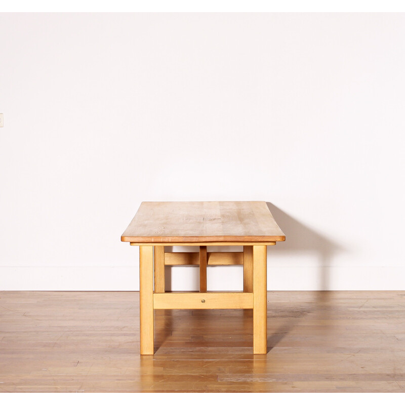 Fredericia oak coffee table, Børge MOGENSEN -1950s