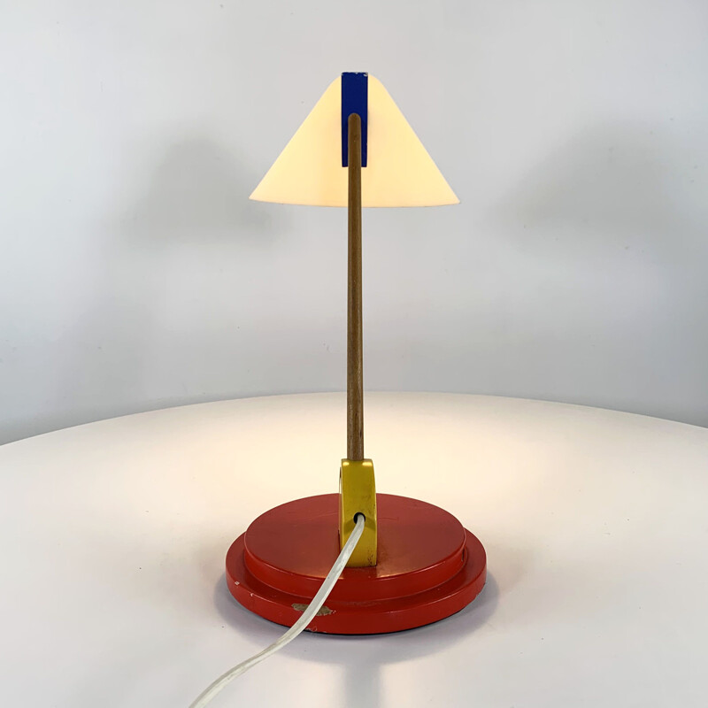 Vintage desk lamp Memphis style  by Ikea 1980s