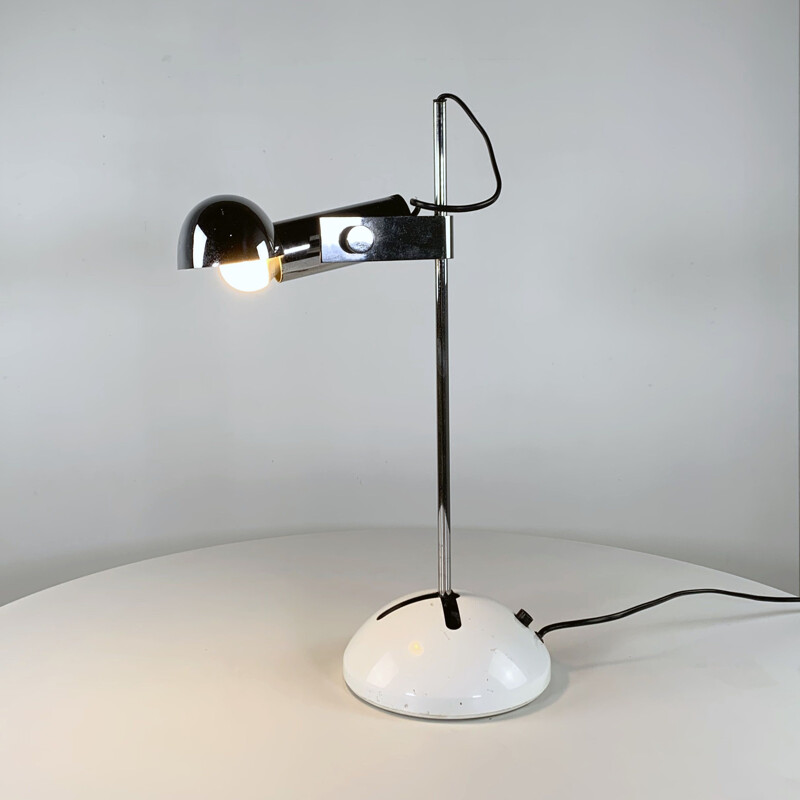 Lampe de table vintage de Robert Sonneman pour Luci Italie 1970