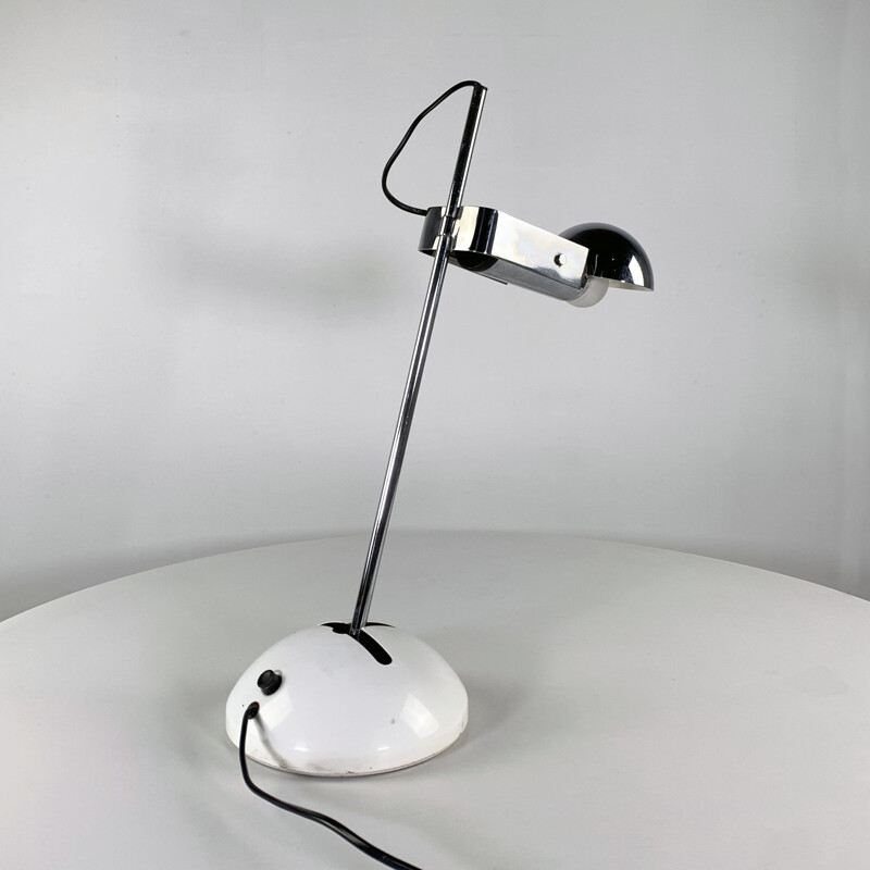 Vintage table lamp by Robert Sonneman for Luci Italy 1970s