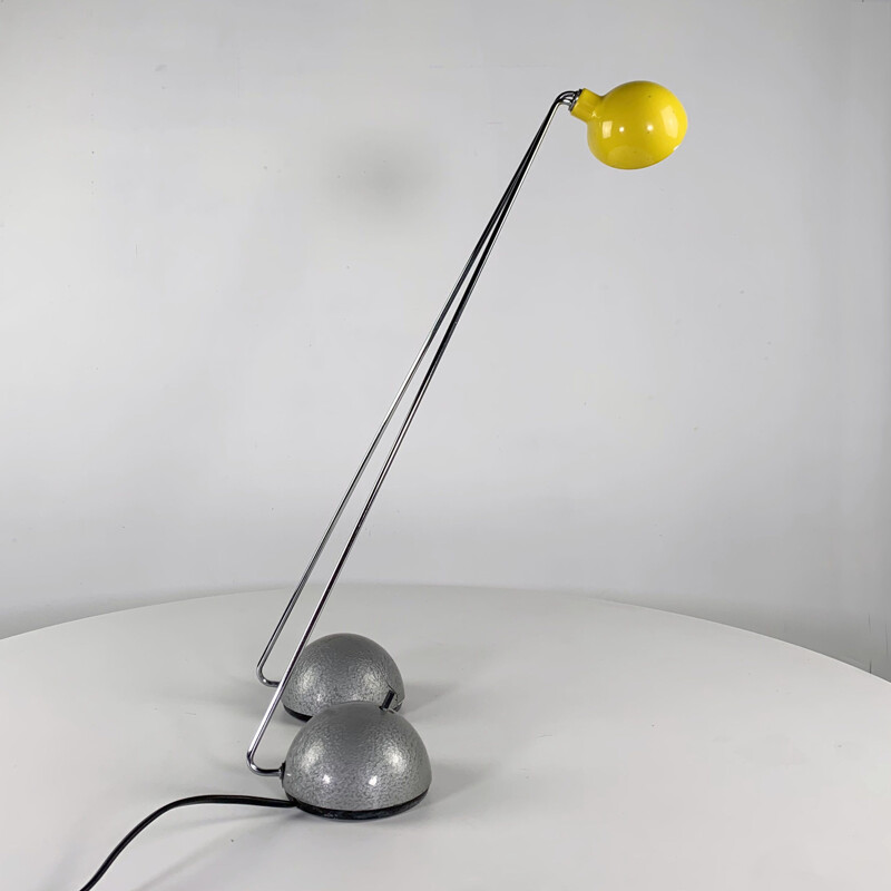 Vintage table lamp Troli by Sigheaki Asahara for Luci 1960s