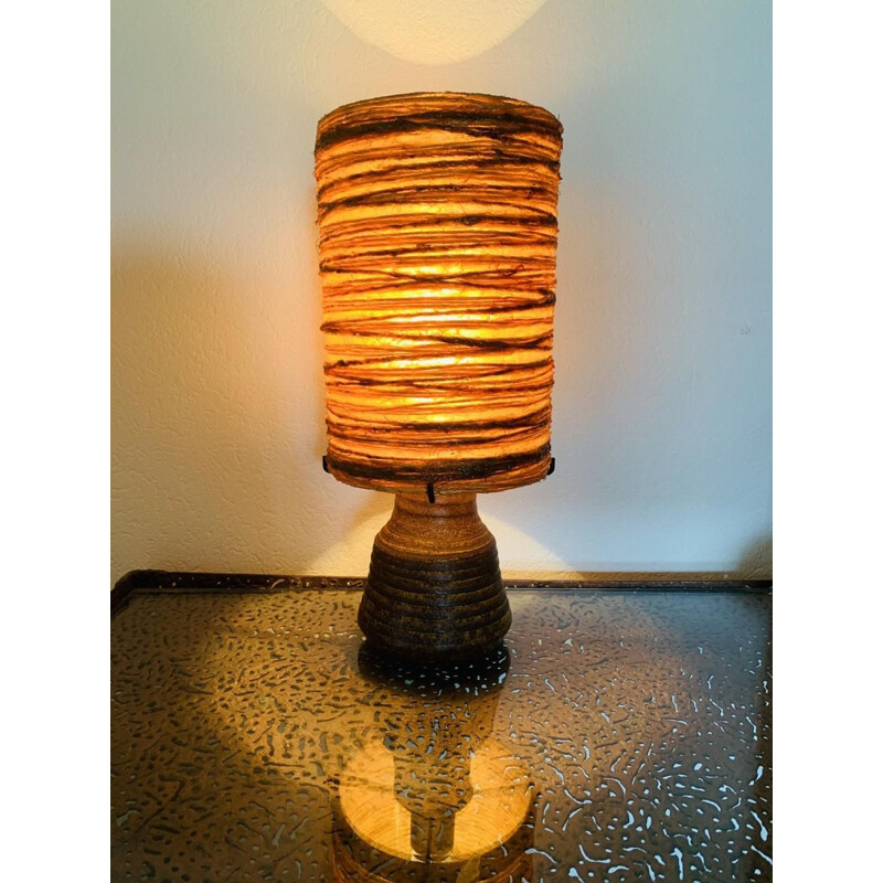 Lampe de table vintage par Accolay France 1970