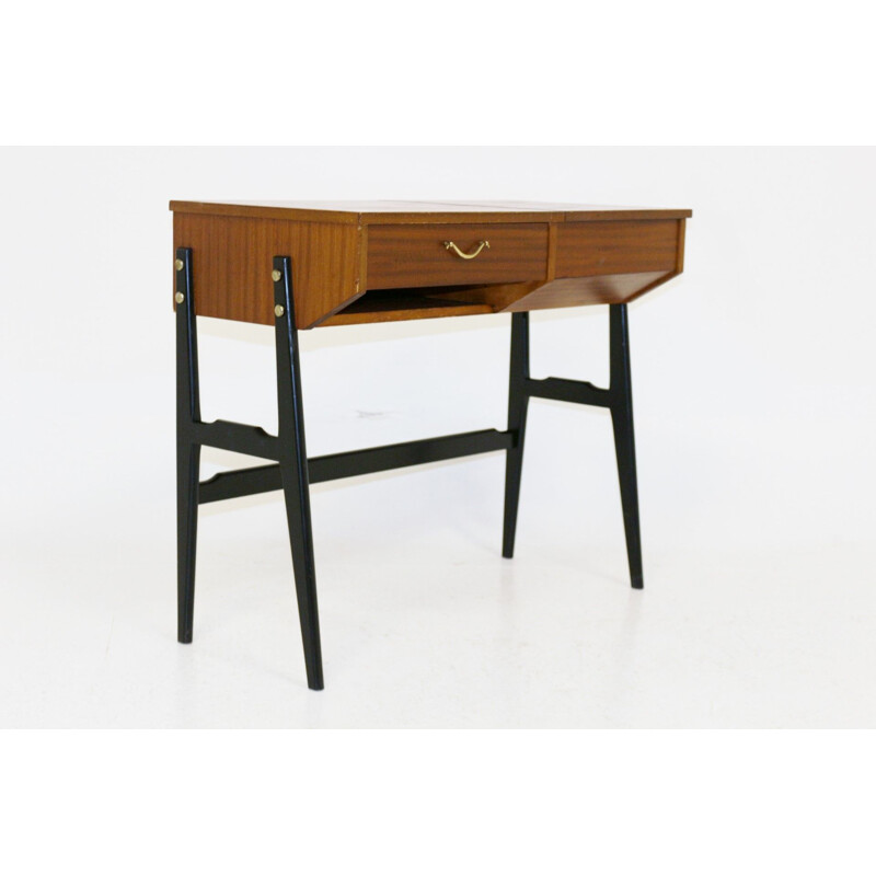 Vintage dressing table mahogany  Sweden 1960s